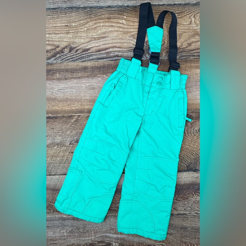 Mountain Warehouse Kids Green Bib Snow Pant